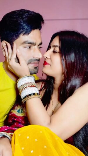 Sapna Sharma Instagram - ❤️❤️🥰#couplegoals #couple #love #lover