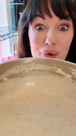 Sara Andrews Instagram - I LOVE Ceasar dressing with no anchovies and no egg! It beats all the rest!