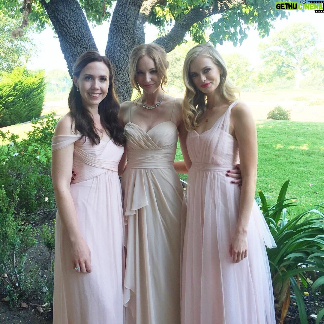 Sara Paxton - 3.6K Likes - Reminiscing on what a beautiful day this was! Loved being by your side Anya! #zakvinskywedding