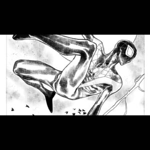 Sara Pichelli Instagram - cover detail 🔥 spider-butt! #sarapichelli #marvelcomics #milesmorales