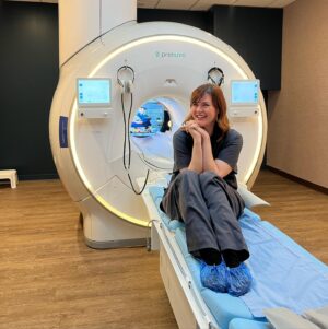 Sara Rue Instagram - So… not gonna lie! I was nervous. But then I realized this is a just a photo shoot of all my organs!  Easy peasy! (It actually was. I laid still and watched Netflix for an hour.) So, here’s the deal, Prenuvo uses advanced MRI to perform a full body scan able to detect solid cancerous tumors at stage 1 and around 500 other conditions (including aneurysms, spine herniations, digestive issues, fatty liver disease). During preventative screenings 95% of the cancers and medical conditions found are at an early stage, where treatment is easier and much more likely to be successful. Unlike other screening mechanisms, Prenuvo does not use radiation or contrast, making it a safe preventative screening tool.
Prenuvo’s goal is to shift the healthcare system from reactive to proactive by empowering its patients with incredible health insights and taking the guesswork out of healthcare. I always have a lot of worries… hoping this eases my mind for awhile. Thank you @prenuvo ❤️ (I get my results in a couple weeks and I’ll share more then!) Im really grateful that this kind of preventative care/screening is accessible for me. I hope that one day insurance recognizes that these kinds of screens are important, life saving and (ultimately could be) money saving for them in the future and will start covering this kind of thing! They offered me a code - SARARUE for 300 off. (Im not being paid, though I did get a discount on my scan. I just really like this technology.)