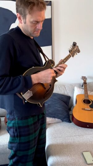 Sara Watkins Instagram - Making some little improvements on @nickelcreek arrangements to bring with us to the UK this month.  Also, @jeffpicker will be joining us on bass for the first time! He’s killing it.