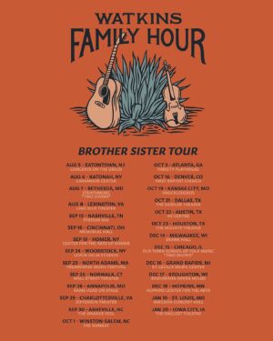 Sara Watkins Instagram - Wow. It’s happening. Live music! We cannot WAIT to see you all. The @watkinsfamilyhour #brothersister tour is coming your way. Get your tickets now! Link in bio.
