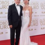 Sara Barradas Instagram - And last but not least… (prometo que é a última) Estas tinham de ficar aqui porque ele foi a principal razão disto tudo. Não foi a primeira, nem a segunda vez que o Zé foi nomeado para um Globo de Ouro, nem será a última. O seu talento dá-me essa certeza. Este ano esteve nomeado em duas categorias: melhor actor de teatro e melhor actor de ficção. Para mim, foram nomeações justas e merecidas, não fosse dos melhores actores da sua geração. E isso é razão suficiente para festejar. Foi o que fomos fazer no domingo: celebrar o talento. Dele e de todos os outros. E reencontrar colegas e amigos é sempre muito bom. Amor, és um actor de mão cheia, versátil como há poucos, capaz de fazer tudo. Tenho muito orgulho em ti por isso mas, acima de tudo, pelo ser humano que és. Amo-te ❤️