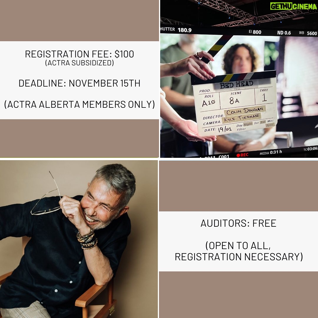 Sara Canning Instagram - With the help of @actraalberta and @edmontonscreen we continue to invest in our city. Register now at actraalberta.com @mcilroyandassociates @saracanning @northern.gateway.films @actraalberta @edmontonscreen