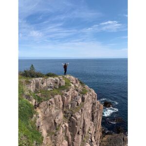 Sara Canning Instagram - I call this: Savonna and Sara Both Happen to be in Newfoundland and Do Really Well at Having a Day Off