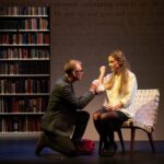 Sara Canning Instagram - What we’ve been up to at the @belfrytheatre. @hannahmoscovitch’s Sexual Misconduct of the Middle Classes opens this week! That’s the great Vince Gale with me. Directed by Michael Shamata. Photo by @coopersnaps