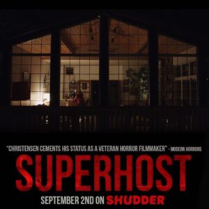 Sara Canning Instagram - @superhostmovie lands on @shudder tomorrow! Use offer code “SUPERHOST” for a 14 day trial. Don’t forget to like and survive. 😏