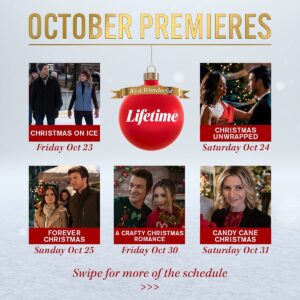 Sara Canning Instagram - With the one and only @zaksantiago, raising our glasses to being part of #ItsAWonderfulLifetime. The line-up features 30 new movies, including #TheChristmasYuleBlog, premiering Friday, Nov. 6. Swipe through for the entire #ItsAWonderfulLifetime movie slate.