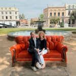 Sara Dietschy Instagram - Had such a fun time last week celebrating an early Mother’s Day with the OG mother 😚 We did some fun touristy stuff :) yes that’s the FRIENDS fountain in the front of Stars Hollow.. lol. Thanks Jeannie for being the best ❤️