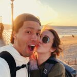 Sara Dietschy Instagram - We’ve shared so many special moments here in LA I guess it makes sense to live here ❤️ cheers babe to a new adventure 🍻