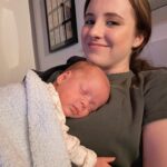 Sara Dietschy Instagram - Our little miracle baby ❤️ Baby Peach was born 3 months early at only 1lbs 15oz. The past few months have been some of the hardest but we are so thrilled to have her home 🫶🏻 we are obsessed 🥰 Full story in Sara’s new YouTube video link in bio
