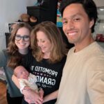 Sara Dietschy Instagram - Our little miracle baby ❤️ Baby Peach was born 3 months early at only 1lbs 15oz. The past few months have been some of the hardest but we are so thrilled to have her home 🫶🏻 we are obsessed 🥰 Full story in Sara’s new YouTube video link in bio
