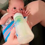 Sara Dietschy Instagram - Our little miracle baby ❤️ Baby Peach was born 3 months early at only 1lbs 15oz. The past few months have been some of the hardest but we are so thrilled to have her home 🫶🏻 we are obsessed 🥰 Full story in Sara’s new YouTube video link in bio
