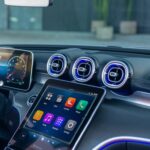 Sara Dietschy Instagram - Meet the new @mercedesbenz CLE 🤩 The 2023 Coupé and Cabriolet combines the best of both worlds from the C-Class and E-Class. It has some epic tech in it. Let’s take a look! 👀 - 12.3” driver display and 11.9” central display with third gen MBUX - Third-party app integrations like Zoom, WebEx, TikTok, and even Angry Birds! (it’s VERY snappy) - Stream on-demand or local video content with ZYNC - Create customized routines (i.e. window automatically rolls down when you get home so you can get the mail) - Option for 7-zone massage seats - Option for BurmesterÒ 3D Surround Sound System with Dolby Atmos (ear-level speakers in both front seats - it sounds AMAZING) - Sporty & seamless design with powerdomes and 18- to 20-inch wheels with rear axle steering - Mild hybrid powertrains, supercharged with an electrifying second gen integrated starter-generator and a 48V on-board electrical system - Four-cylinder, six-cylinder and there’s a plug-in hybrid down the line - Frameless doors & two-part taillights I could go on and on about this car. It’s absolutely gorgeous and it was an honor getting to shoot the behind the scenes of the new CLE world premiere. 🤗 #MercedesBenz #CLE #Coupe #Cabriolet