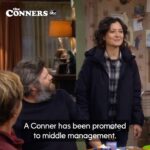 Sara Gilbert Instagram - On tonight’s episode of #TheConners, Darlene goes where no Conner has gone before. 9/8C on ABC.