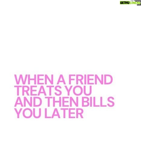 Sara Jane Ho - 6.7K Likes - If a friend pays for dinner/ an outing/ a vacation under the impression it’s their treat, and then bills you afterwards, it is fair to show your discontent. Because it’s not about the money, it’s about the misleading intention - nobody likes a bait and switch.
#mindyourmanners #etiquette #socialetiquette