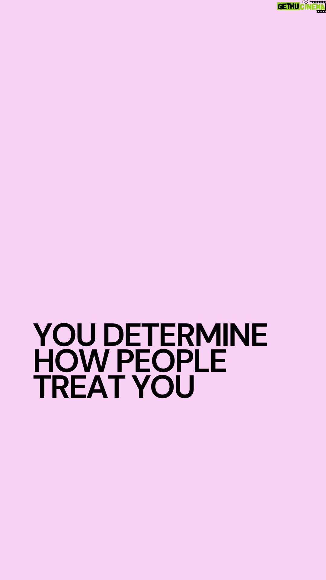 Sara Jane Ho Instagram - You determine how people treat you, no matter who or how you are ❤️