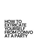 Sara Jane Ho Instagram – The best way to extricate yourself from conversation with someone at a party is to introduce them to somebody else. They will even appreciate you for it!

#mindyourmanners #conversationtips
@oprahdaily