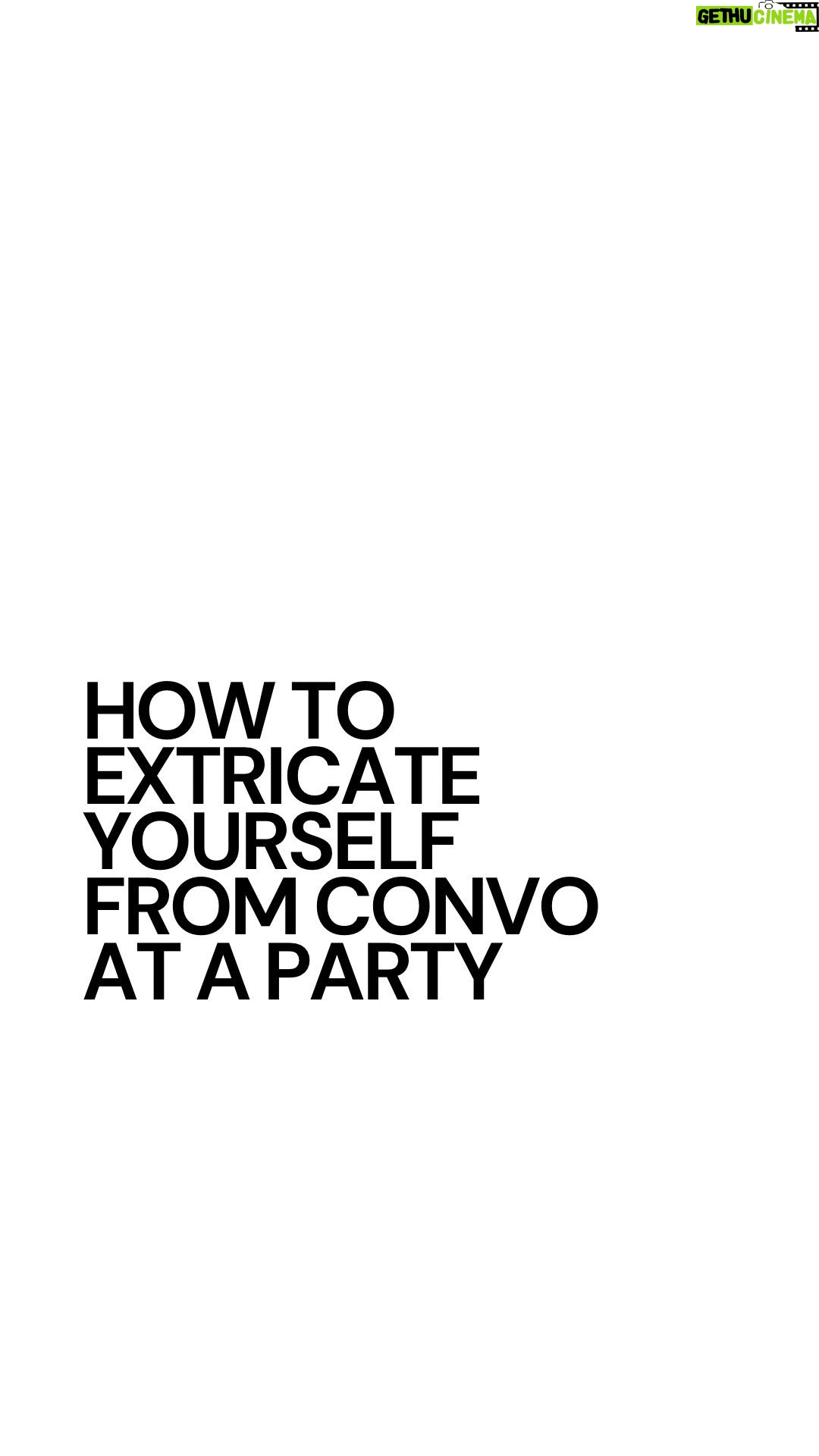 Sara Jane Ho Instagram - The best way to extricate yourself from conversation with someone at a party is to introduce them to somebody else. They will even appreciate you for it! #mindyourmanners #conversationtips @oprahdaily