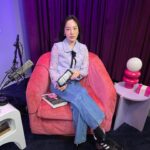 Sara Jane Ho Instagram - Another day another podcast 🐝🐝🐝