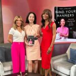 Sara Jane Ho Instagram – Thank you for having me @kithoover @zurihall @accesshollywood 💋