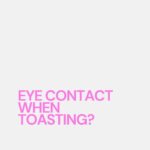 Sara Jane Ho Instagram – In many western countries eye contact when toasting shows respect, in Korea prolonged eye contact shows disrespect…

#mindyourmanners @allypetitti