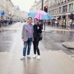 Sara Malakul Lane Instagram – Thanks for the lovely weather London 😜