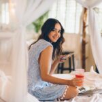 Sara Malakul Lane Instagram – Dreamy Sunday ❤️ @poupettestbarth