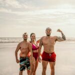 Sara Malakul Lane Instagram – bro-sis-bro ❤️ @mr.alex.lane @tommythebrotrainer