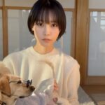Sara Minami Instagram - 今年も愛すべきしっぽと共に健やかに過ごす。 一日も早く皆さまに穏やかな日常が戻りますように。