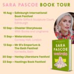 Sara Pascoe Instagram – Alongside my first novel ‘Weirdo’ being released I’m also doing some live book events – links to buy your tickets will all be on: 

www.linktr.ee/sarapascoecomedy