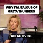 Sara Pascoe Instagram – The REAL reason i’m jealous of Greta Thunberg #greta #environment #skincare