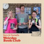 Sara Pascoe Instagram – This weeks episode of @saraandcariadsweirdosbookclub we are reading a brand new and little known lady author ‘Jane Austen’. It turns out some people (Andy and Cariad) are big dweebs about her. Luckily I was there being cool😎. 

This is a podcast btw
