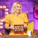 Sara Pascoe Instagram – Brand new Guessable back on tonight @comedycentraluk we’ve got glorious guests, tons of silly games and I’ve briefly got a waistline in between growing massive children. 🤩