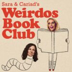 Sara Pascoe Instagram - Hello! Ever since @cariadlloyd and I met doing our English degrees at Sussex Uni we have had an an unhealthy and obsessive love of books (&talking about them). Finally the obvious solution- a podcast! We have terrific guests from the comedy and literary world coming up and some absolutely mega reads. Please join us @saraandcariadsweirdosbookclub and listen on apple/Spotify/acast etc 📚📕📚📖📙