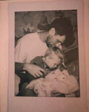 Sara Pascoe Instagram - I’ve been in a hormone hole for three weeks so excuse my lateness- allow me to introduce baby Albie. As a 42 year old infertile woman I can’t believe my luck to have had two children (🙏🏽ivf). I also can’t believe how much washing there is. I’ll see you at gigs later in the year when I’ve stopped crying every three minutes, lots of love ❤️❤️❤️ ps last photo is @steenrasko I think his face sums up the post partum period very well