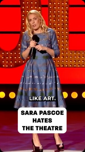 Sara Pascoe Instagram - Is the second half of a theatre show ever shorter… 😒#art #theatre #standup #comedy