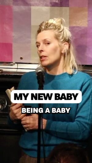 Sara Pascoe Instagram - My new baby’s prank on me… 🤣☺️