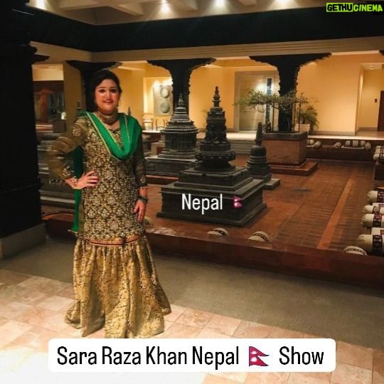 Sara Raza Khan Instagram - Sara Raza Khan Nepal Concert 👩🎤🎙🎶 #sararazakhan #reels #trending #insta #viral #music #international #travel #love #instagram