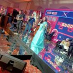 Sara Raza Khan Instagram – Loved being ONSTAGE ▶️💜🔥💕☺
Grand Bollywood Themed Engagement Ceremony Islamabad 
#sararazakhanlive #sararazakhan
