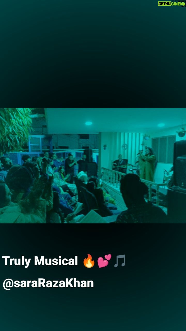 Sara Raza Khan Instagram - Change in Venue , Wind storm or even Rain ☔ nothing could stop us from this magical Musicale we shared for a Mother's Day Special Evening 🥰 Lovely Audience and their love for their Mother 💖 and that's why we loved playing Music for your all 💯 #sararazakhan #sararazakhanlive #tiptipbarsapaani #rain #bollywood #music #reels #instagood #instadaily #bliss #trending #viral
