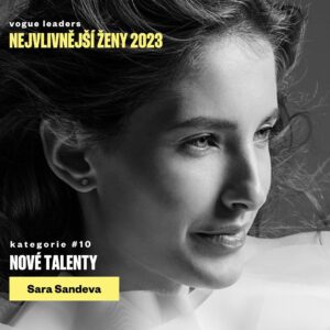 Sara Sandeva Instagram - Štípněte mě někdo. Nominace od @vogueczechoslovakia , nejvlivnější ŽENY pro rok 2023 v kategorie Nové Talenty. Být nominovaná CS Voguem a být ve společnosti tolika žen, který mě velmi inspirujou, je pocta. Je mi ctí. A děkuji. 🤍 #VogueLeaders #VogueCS #NejvlivnejsiZeny #NejvlivnejsiZenyCeska2023 

Sara