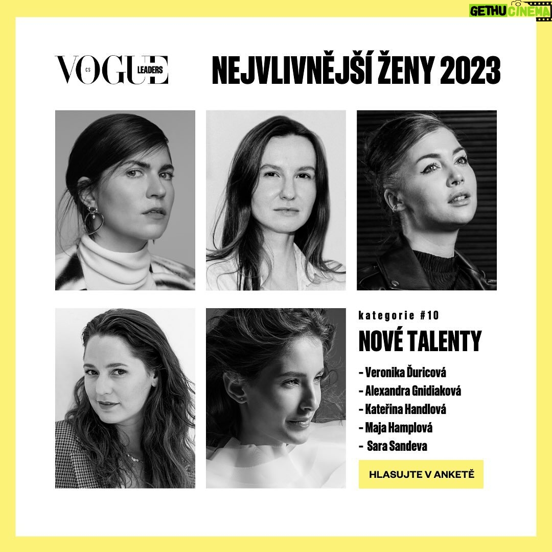 Sara Sandeva - 4.7K Likes - Štípněte mě někdo. Nominace od @vogueczechoslovakia , nejvlivnější ŽENY pro rok 2023 v kategorie Nové Talenty. Být nominovaná CS Voguem a být ve společnosti tolika žen, který mě velmi inspirujou, je pocta. Je mi ctí. A děkuji. 🤍 #VogueLeaders #VogueCS #NejvlivnejsiZeny #NejvlivnejsiZenyCeska2023
Sara