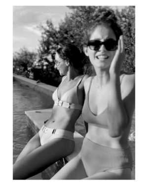 Sara Sandeva Instagram - C R O A T I A  V I B E S 
se @sarasandeva 🩵🩵🩵 

Díky @vojta7m za super fotky😉 A @jakub_prachar za podporu😂

#blackandwhitephotography #blackandwhite #girls #life #vibes #playboyprovsechny #poolvibes #swimwear