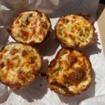 Sara Thompson Instagram – Burgers, fries, hotdogs and little miss matzo