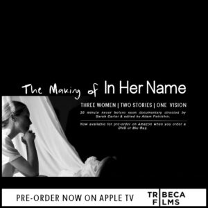 Sarah Carter Instagram - Would you like a program?

BIG NEWS we will be screening our behind the scenes documentary ahead of our featured film at 6:30, then again at 10pm after the Q & A THREE WOMEN | TWO STORIES | ONE VISION: The Making of In Her Name

Everything you need to know about how you can support our official release is in the program!

Bios of key cast, crew, and contributors will be posted throughout the day @cheshiremoonproductions 

ENJOY THE SHOW!