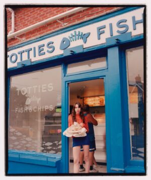 Sarah Close Instagram - shoutout to my local chippie i love u sm