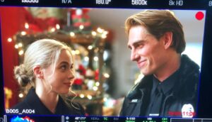 Sarah Dugdale Instagram - Dial S For Santa airs tonight on @w_network 🎅🏼