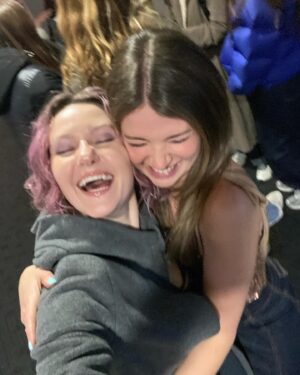 Sarah Fisher Instagram - I went to the moviiiiiesss in Toronto with a bunch of friends and family last week to watch @someonelikeyoumovie and it was beyond special to me💛 love you alll so much it’s wilddddd🥹🦋